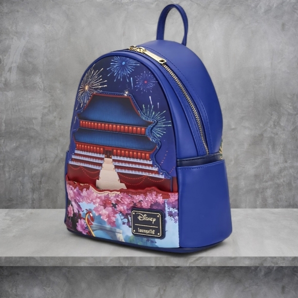 Loungefly Mulan Castle Light-up Backpack ? main image 8